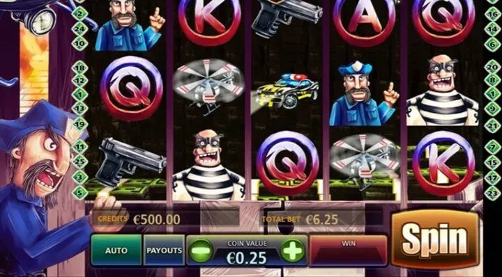 Tổng quan về slot game Bank Robbery Loto188