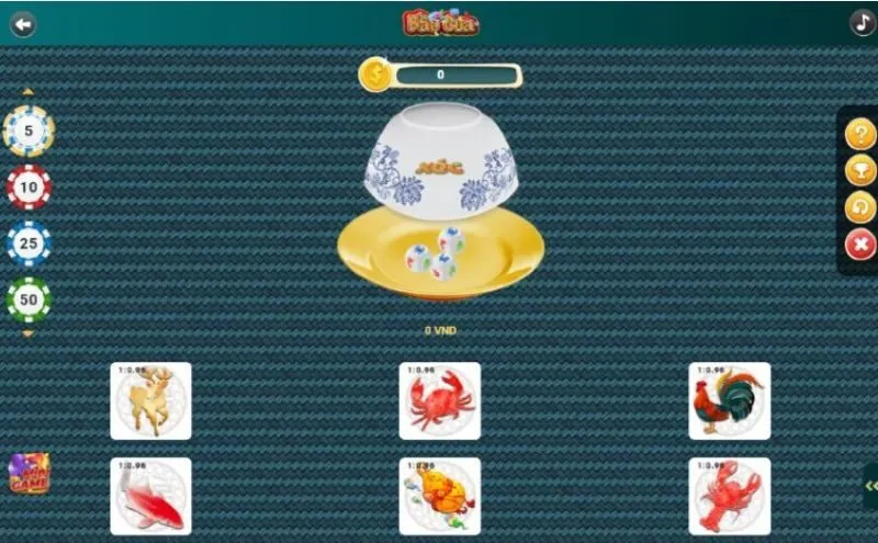 Hướng dẫn tham gia Bầu cua 1 giây Loto188