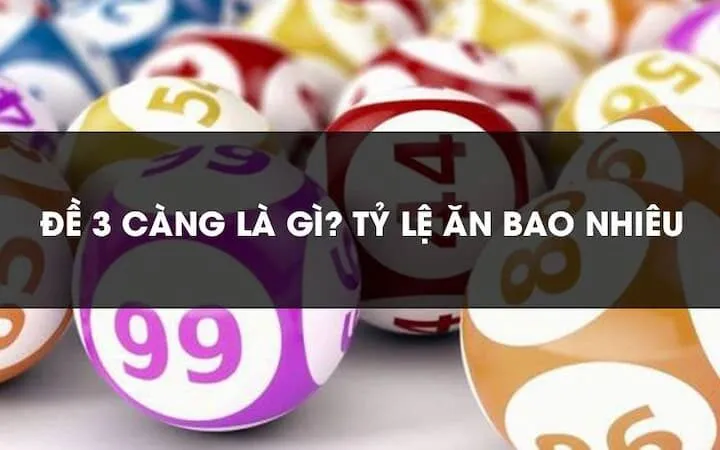 Lô 3 càng cơ hội trúng giải lớn 