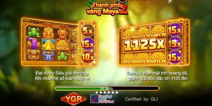 Trải nghiệm Maya Golden City 2 Loto188 