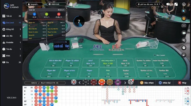 Vì sao nên chơi Baccarat Loto188?
