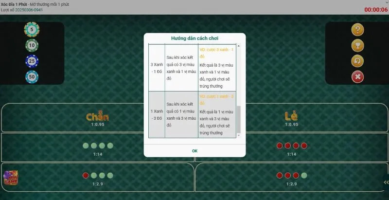 Chiến thuật chơi Xóc đĩa 1 phút Loto188 từ cao thủ
